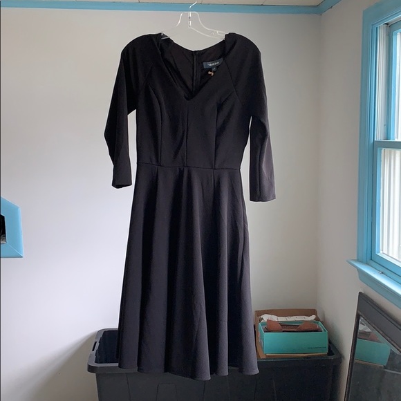 Date/work Black Dress ModCloth - Picture 2 of 4